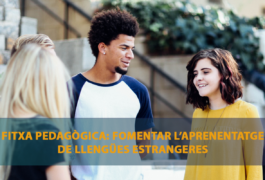 Fitxa pedagògica - Llengües estrangeres